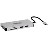 Tripp Lite USB-C Dock, Dual Display - 4K 60 Hz HDMI, USB 3.2 Gen 1, US...