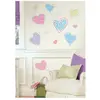 RoomMates Thedecofactory - coeurs - Stickers repositionnables multitudes de coeurs