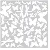 THEDECOFACTORY Papillons & libellules - Stickers repositionnables phosphorescents