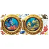 Stickers géant Némo Hublot Disney - ROOM MATES - Sticker - Enfant - Bleu
