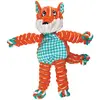 KONG Floppy Knots Renard taille S/M Jouet pour chien - : L 25xl 22xH 15 cm