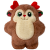 KONG Snuzzles Renne de Noël pour chien - taille S : L 17 x l 14 x H 6 ...