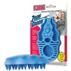 Kong Zoom Groom - Brosse de massage pour chien, bleu