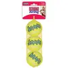 KONG AIR SQUEAKER TENNIS BALL MEDIUM FILET DE 3 POUR CHIEN 6 cm