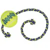 Jouet KONG SqueakAir Ball avec corde, taille M/L, pour chien