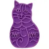 KONG - Cat ZoomGroom - Brosse de toilettage massante en caoutchouc souple pour chat