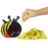 MGA Entertainment Fluffies Stuffiez - Peluche ASMR à personnaliser - Abeille/Coccinelle - Rembourrage à retirer et découvrir un autre personnage - Dès