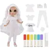 MGA Entertainment Rainbow High Color & Create Fashion Doll- Character 1 (blue eyes)