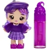 MGA Entertainment Yummiland - 1 poupée 10 cm et un gloss pailleté à créer - Greta - Goût Raisin - Dès 4ans