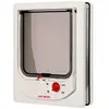 Chatière 4 voies ouverture magnétique Kerbl Mate Blanc TU 80866