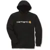 Sweat à capuche sans zip logo manche noir L Carhartt S1100074001L