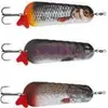 Cuiller Ondulante Abu Garcia Atom Pro 55g : Couleur - Fire Perch, Poids - 55g, Taille - 11cm