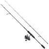 Combo de Pêche - ABU GARCIA - Revo X - Canne en Carbone - Longueur 1,98m - Ultra Léger 311g