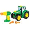 Tomy Construis Ton Tracteur Johnny - 15 Pièces Faciles À Assembler Avec Visse