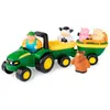 Tracteur Tomy John Deere et les animaux de ferme