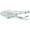 IRWIN T1002EL4 IWT1002EL4 Pinces-étaux avec Mâchoires incurvées, Argent, 100 mm
