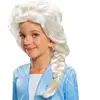 Disguise Disney - La Reine des Neige 2 - Perruque Elsa Enfant - Accessoire Costume Officiel DInsey - Cheveux Blond - Taille Unique - Pour Déguisement - Parfait pour Fêtes et Cosplay