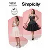 Patron Simplicity 9293 - Jupon et bustier Femme du 34 au 50 (FR) S9293...
