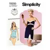 Patron Simplicity 9285 - Ensemble Nuisette, top et slip du 34 au 50 (F...