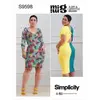 GENERIQUE Patron Simplicity 9598 - Robes en tricot pour femmes par Mimi G(...) -