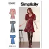 GENERIQUE Patron Simplicity 9642 - Robe du 32 au 48 (FR)(...) -