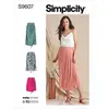 GENERIQUE Patron Simplicity 9607 - Jupes pour jeunes filles(...) -
