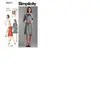 Patron Simplicity 9371 - Robe pour femme et femme avec variations de c...