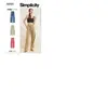 GENERIQUE Patron Simplicity 9785 - Pantalon décontracté du 36 au 54 FR(...) -