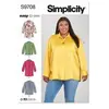 GENERIQUE Patron Simplicity 9708 - Chemisier du 48 au 66 FR(...) -