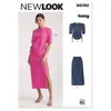 Patron New Look 6782 - Haut et Jupe en Tricot pour Jeunes Femmes(...) ...