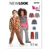 GENERIQUE Patron New Look 6746 - Veste et pantalon du 98 à 128 (FR)(...) -
