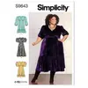 GENERIQUE Simplicity SS9643W2 Robe grande taille W2 (20W-22W-24W-26W-28W)