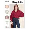 GENERIQUE Patron Simplicity 9646 - Chemise boutonnée du 36 au 54 (FR) S9646.K5(...) -