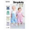 GENERIQUE Patron Simplicity 9484 - Barboteuses pour bébés(...) -