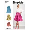 GENERIQUE SIMPLICITY SS9711D5 Jupes pour femme D5 (36-36-38-40)