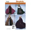 GENERIQUE Simplicity Capes-XS Simplicitã  pour Jeune Femme, S, M, L 5794 Blanc