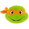 Club Mocchi Mocchi Peluche - MAKI - Tortues Ninja Michelangelo - Vert - 38 cm - Intérieur - Enfant