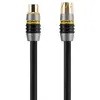 MONSTER MV2A Câble Antenne Double Blindage - 3 m