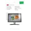3M Anti-Glare Filter AG238W9B - filtre pour écran - 23,8 pouces de large