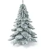 Northix Sapin de Noël artificiel 180 cm avec flocons de neige, pointes...