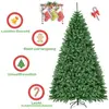 Arbre de Noël artificiel sur pied en métal, 275 cm, avec 3594 pointes