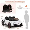 Voiture électrique Lamborghini pour enfants avec télécommande, phares ...