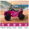 Quad électrique pour enfants 12V avec vitesse et vitesse de 2,2/4,3 km...