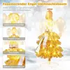 Northix Sapin de Noël artificiel avec figurine d'ange Décoration de No...
