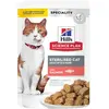 HILL'S Science Plan Sterilised Adult en Sachets - Pâtées pour chat