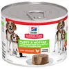 9x200g Puppy & Mother Mousse tendre, poulet Mousse Hill's SP pour chien + 3 boîtes offertes !
