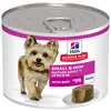 12x 200g de nourriture humide pour chiens Hill’s Science Plan Mature Small & Mini Mousse au boeuf