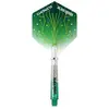 Unicorn Gripper 4 Elements combo deux tons flight & shaft vert