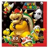 amscan Super Mario Serviettes en Papier, 11012016, Bleu, Taille unique