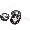 Amscan eyepatch papier pirate noir 12 pièces